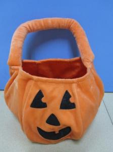 China Hallowmas Orange Gifts Bag Plush Bag wholesale