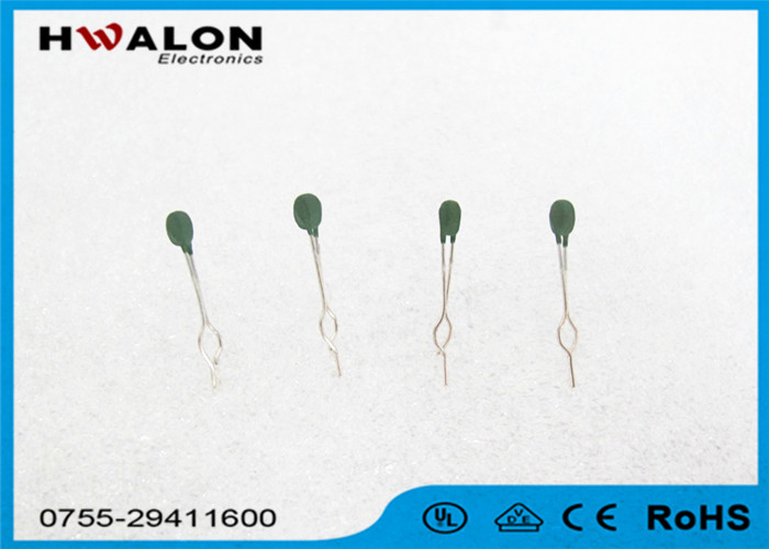 115℃ Overheat Protection PTC Thermal Resistor 100ma Max Current Green Color