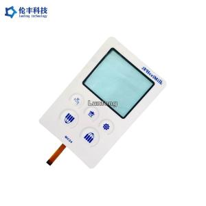 China FPC Cable PET Membrane Keyboard Switch 3M468 Rear Adhesive wholesale