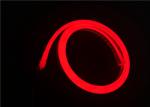 Red Color 24V Super Flexible LED Strip Light With Silicone Materials For Outdoor
