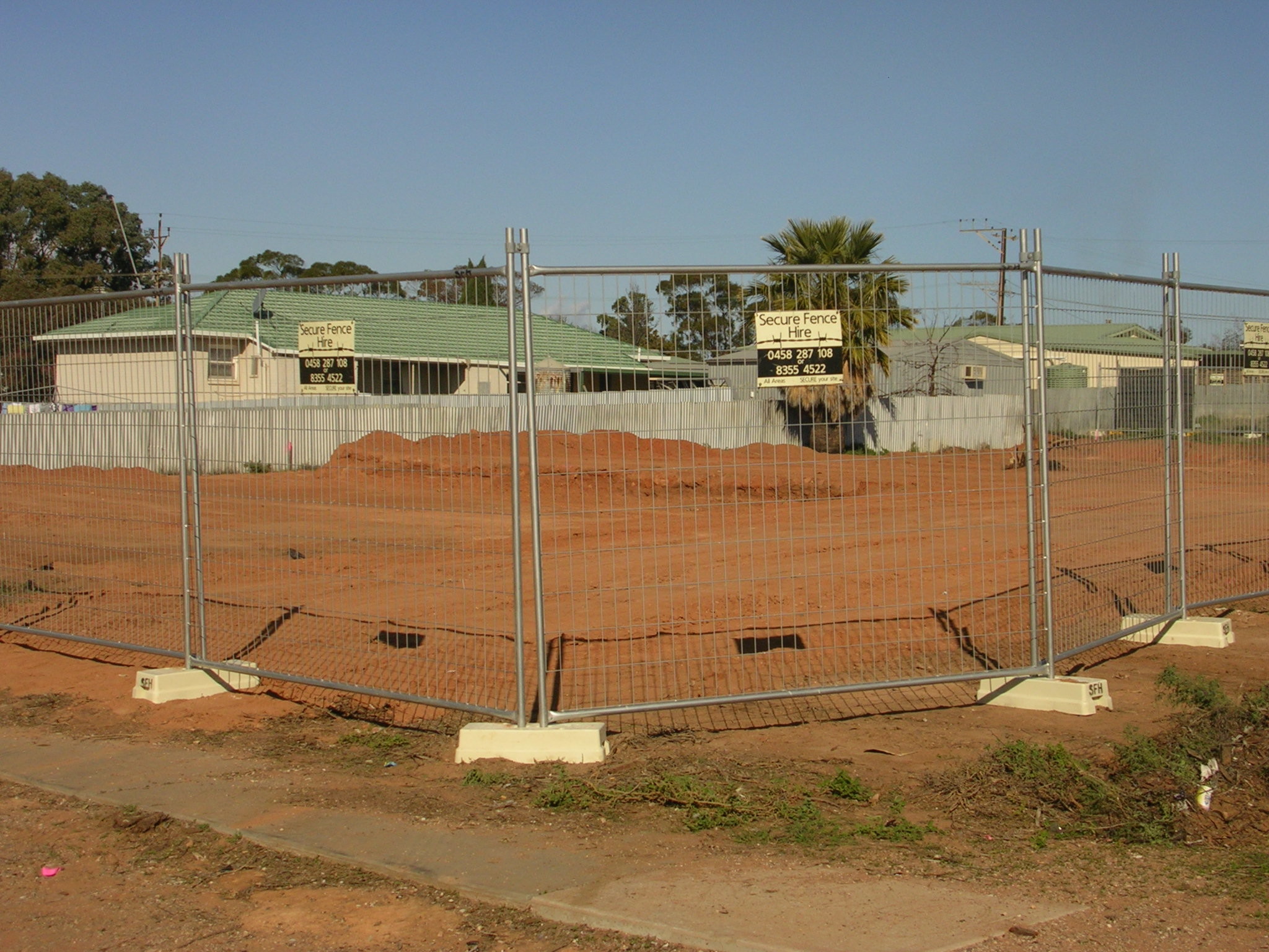 Hot Dipped Galvanized Temporary Site Security Fencing AS4687-2007 Standard