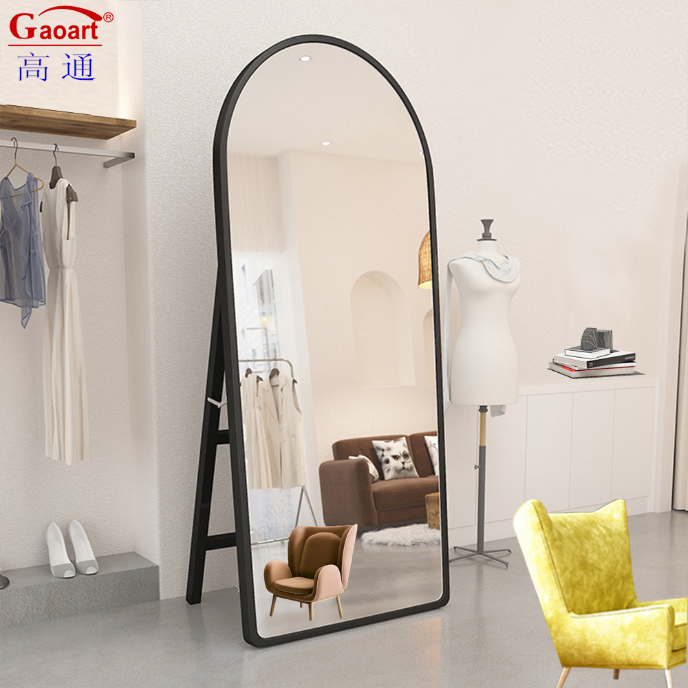 Large Floor Mirror Craft Art Wall Decor Long Length Full Size Fashion Mirror for Home