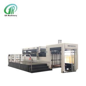China PLC Hydraulic Automatic Creasing Corrugated Carton Die Cutting Machine wholesale