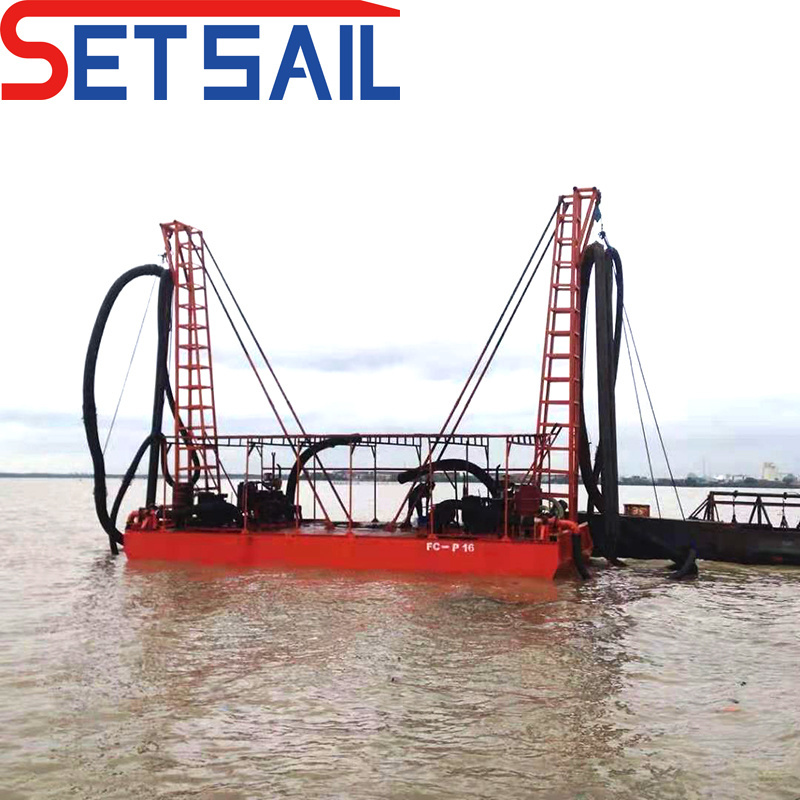 Hydraulic Diesel Engine Jet Suction Sand Dredger for River