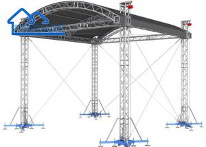 China Free Combination Aluminum Alloy Event Concert Stage Truss Curved Roof Rounded Truss Structure wholesale