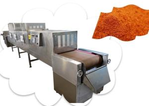 China Sliver Chili Drying Machine Microwave Sterilization Machine CE Certification wholesale