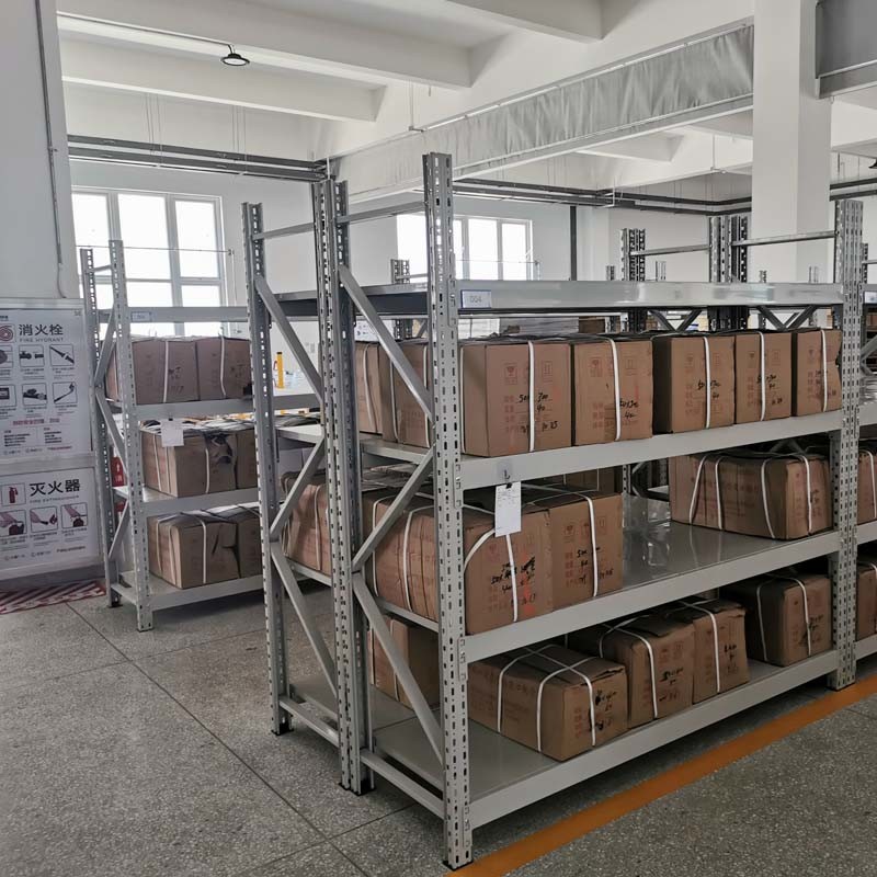 Medium Duty Shelving With Weight Capacity 100kg-500KG/Layer Customized Color Options