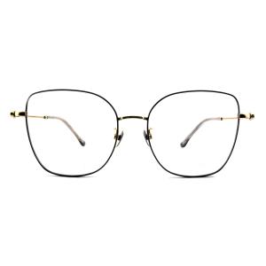 China TF3363 Durable Titanium Round Glasses Frames Customized Unisex Eyewear wholesale