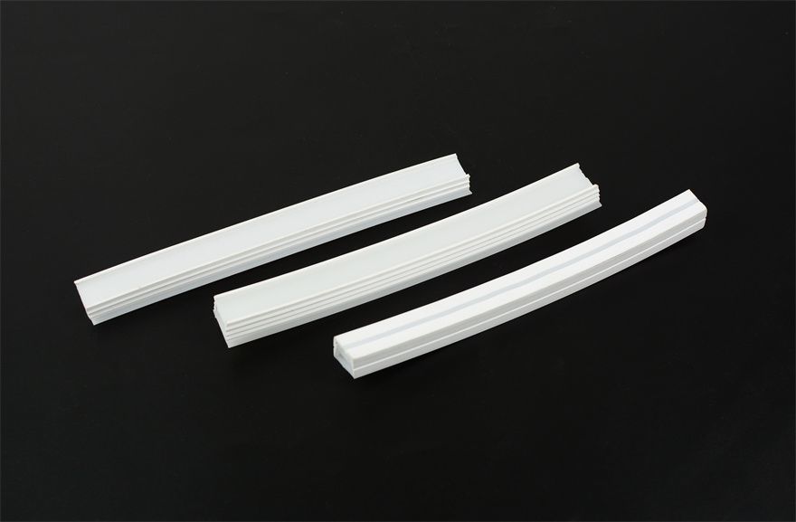 Silicone LED Tube Light Diffuser Customize Profiles