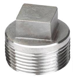 China duplex stainless ASTM A182 F63 square head plug wholesale