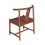 Living Room Hand Painting 74cm Solid Wood Chair For The Elderly
