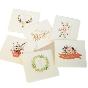 China Printable Craft Thank You BSCI Recycled Paper Cards Eco Friendly wholesale