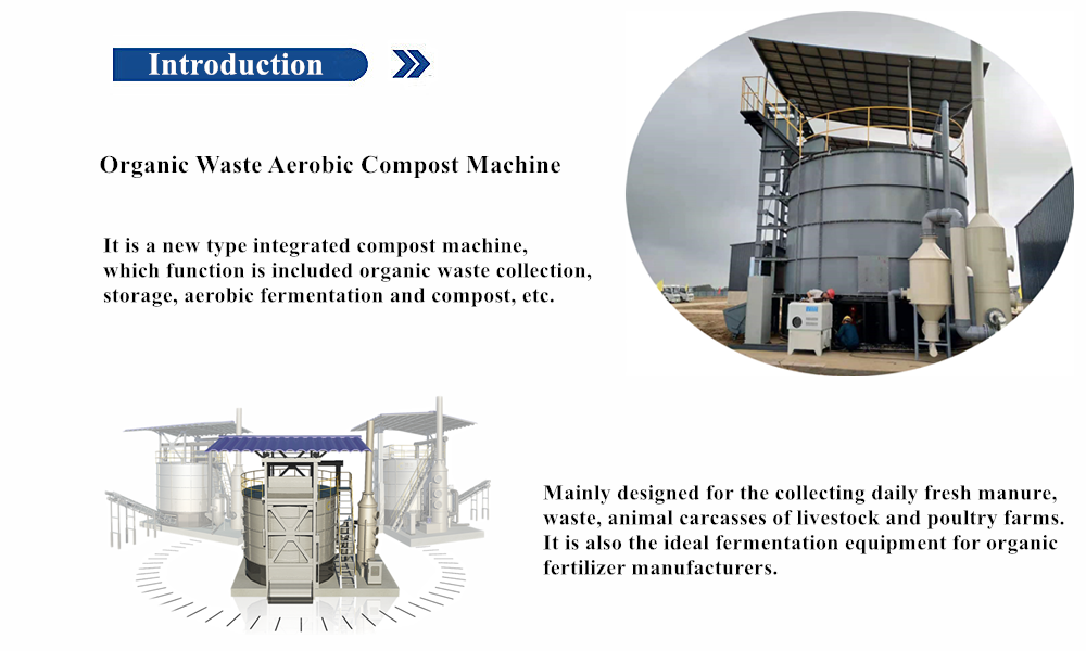 Compost Tumbler For Turning Manure Into Organic Fertilizer Customize