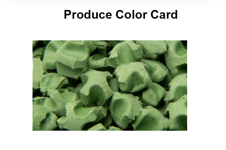 Grass Green ETPR Rubber Granules for Soccer Field with Durability & High Resilience