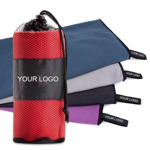 China 80% Polyester 20% Polyamide Lightweight Beach Towels For Travel wholesale