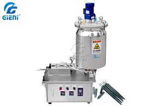 China Table Type Mascara Cosmetic Filling Machine Single Nozzle 15L Heating Tank wholesale