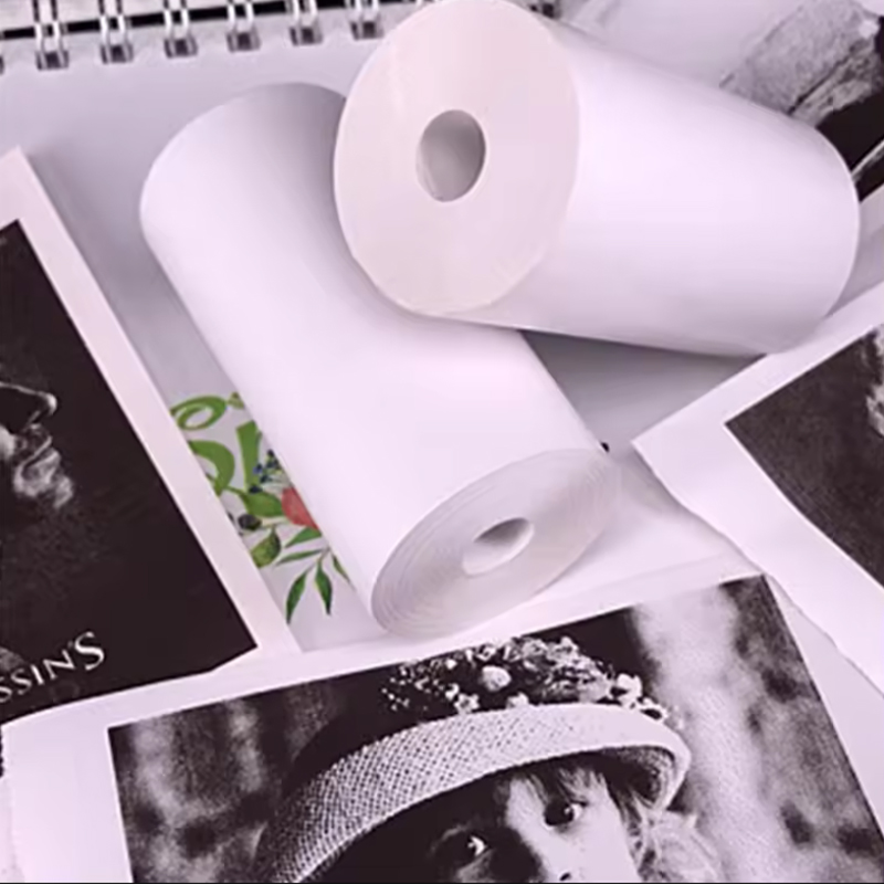 Atm Machine Printer Thermal Paper Roll 40X57 White Color 100% Pure Wood Pulp Material