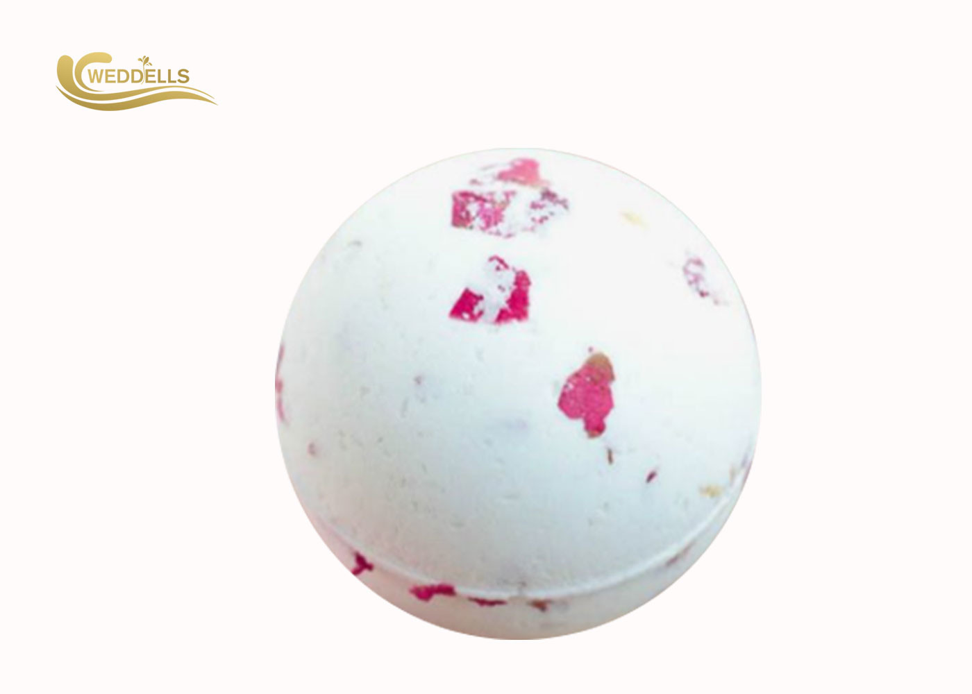 High Essence Oil Rose Petal Bath Bomb For Skin Whitening / Moisturizing