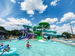 China Commercial Outdoor Swimming Pool Rides Supply Fiberglass Slide