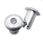 Non Standard Anodized Aluminum Fasteners Fast Clamping CE Certificate