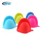 Kitchen Custom Cooking Mittens Set Silicone Heat Resistant Durable