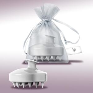 China Wholesale Hand Held Silicon Head Relax Scalp Massager wholesale