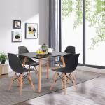 Home Furniture Eames Dining Chair Multicolor Minimalist Style For Kitchen