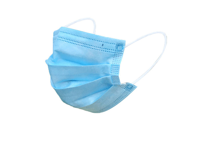 Lightweight Non Woven Face Mask Hypoallergenic Dental Masks Three Layer