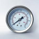 160 Psi Stainless Steel Pressure Gauge Liquid Filled 63mm 12 Bar 160 Psi Blast