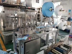 China Semi - Automatic Non Woven Face Mask Making Machine Easy Operate wholesale