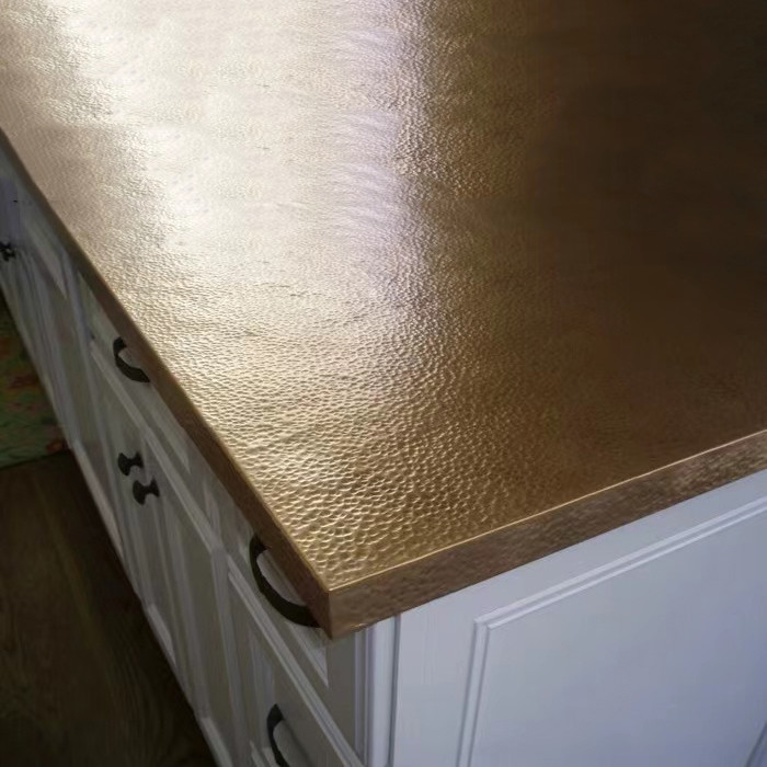 Custom Designs DIY Textured Hammered Metal Sheet Handcrafted Hammered Stainless Steel Sheet