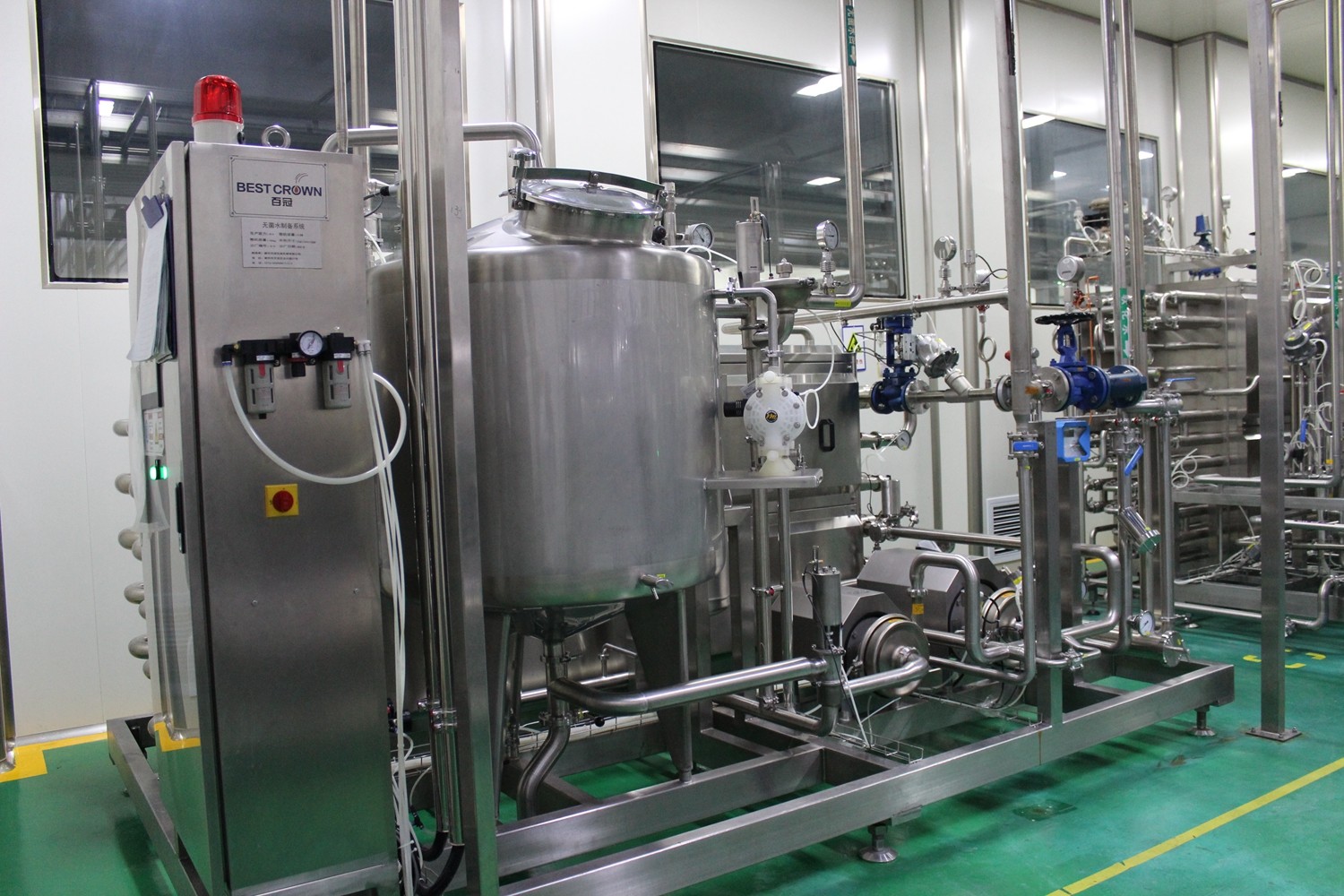 Real Time Monitoring 20000 BPH Aseptic Bottle Filling Machine