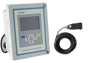 China Area Velocity Ultrasonic Open Channel Flow Meter With Data Logger 16GB on sale