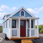 Fire proof luxury 2 bedrooms Tiny house Light Steel villa house anti earthquake