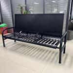 Outdoor Street Steel Advertising Garden Benches