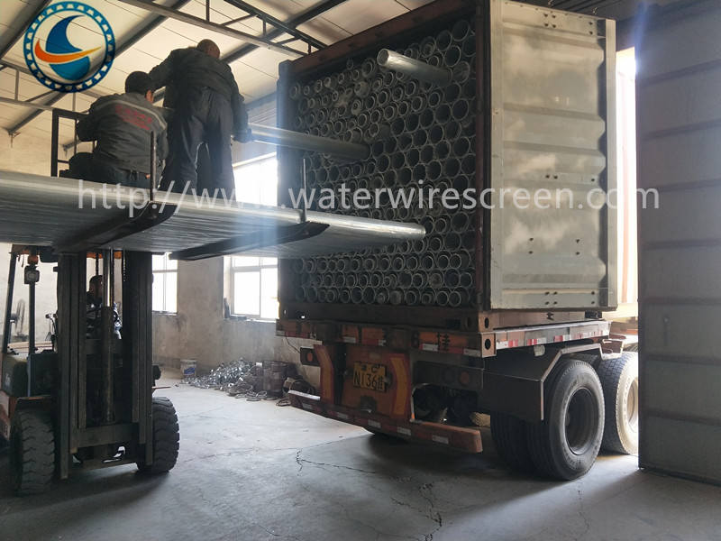 6-5/8" Wedge Wire Downhole Slotted Tube With Beveled Ends