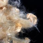 Anti Ultraviolet Natural Soybean Protein Fiber Whiteness 52% For Filling