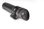 Tactical green beam laser sight with rail mount