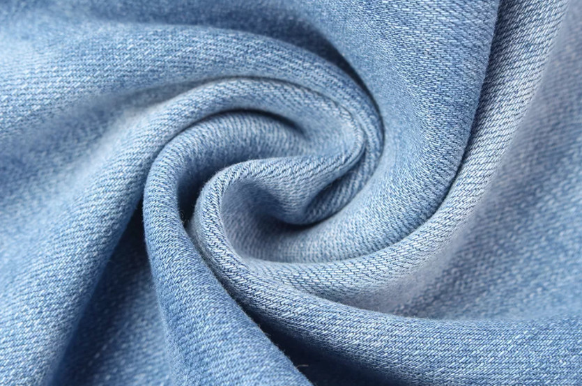 135GSM 59 Inch Tencel Cotton Fabric Summer Jeans Lyocell Fabric Breathable