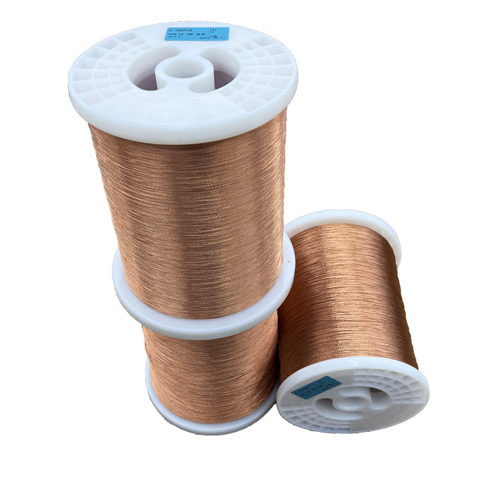 Heat Resistant Polyurathane Enamelled Round Copper Wire 0.04mm-1.00mm Class 155 UEWF U1