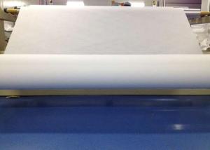 China Wet Wipes Soft White Cotton Cloth , Spunlace Non Woven Fabric 8.5cm-2m Wide wholesale