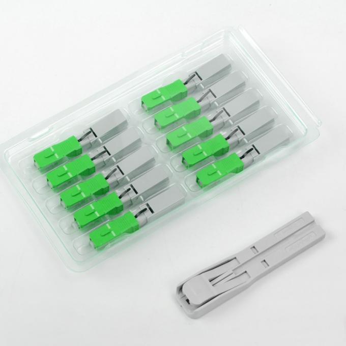 Pre Embedded FTTH Sc Fiber Connector For Fast Field Assembly 6