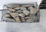 Hexagonal wove cage 8x12cm Galvanised Gabion Baskets