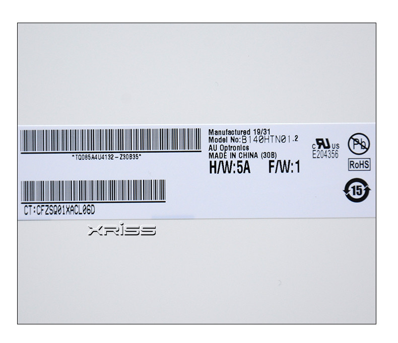 14.0 Inch Slim 30pins FHD LED Display B140HTN01.2 NT140FHM-N41 Laptop LCD Screen