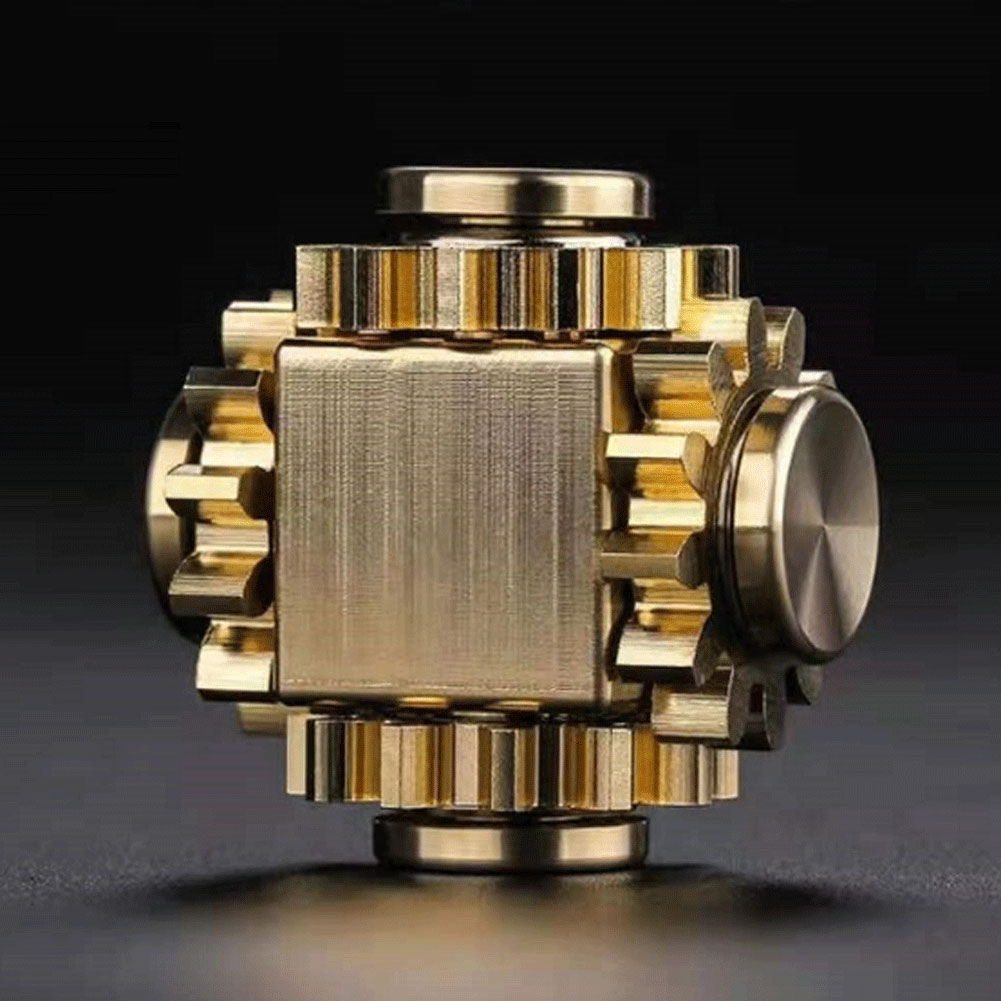 Gear Linkage Metal Hand Spinner for Adults Pressure Relief and Improved Concentration