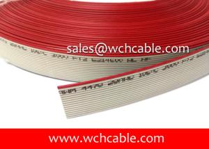 China UL4478 XLPE Flat Ribbon Cable AWG26 AWG28 Crosslinked Polyethylene Irradiated 105C 300V wholesale