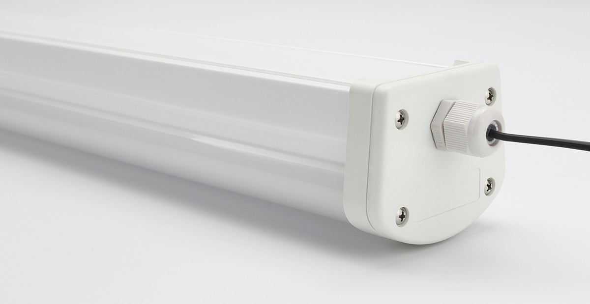 Office Pure White 5ft LED Batten Fitting 85 ~ 265V CCT 6500K Lifetime 30000hours