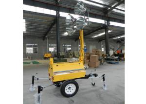 China Metal halide mobile light tower power generator / trailer light tower 5kw 10kw 20kw wholesale