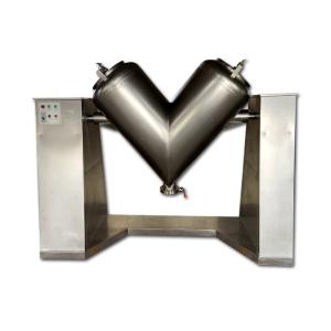 China Powder Seasoning Stainless Steel V-shaped Mixer Granule Blender wholesale