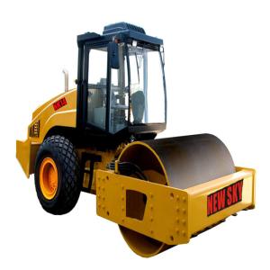 China Hydraulic Vibration System 14t Yellow Single Drum Road Roller wholesale